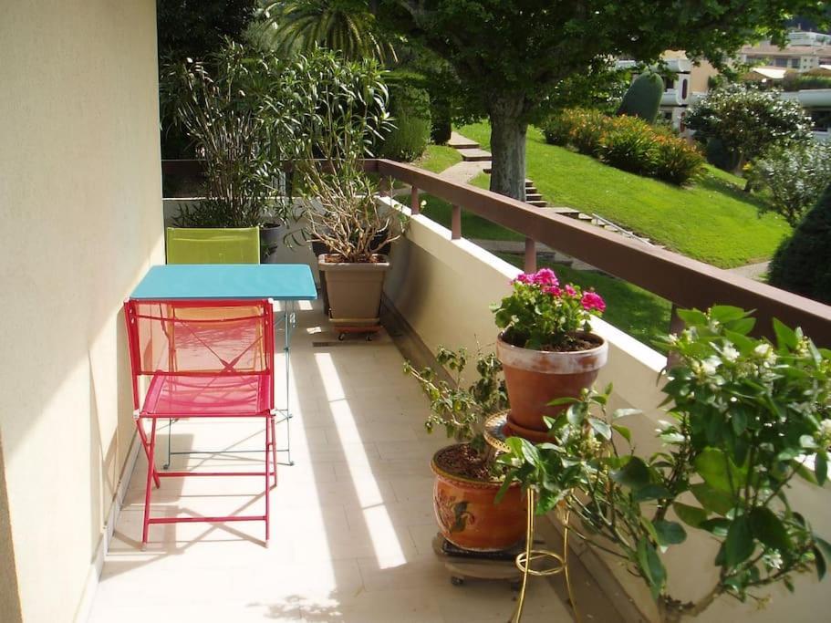 80M2 Dans Parc Classe, Piscine, Calme, 5Mn De Cannes 勒卡内 外观 照片
