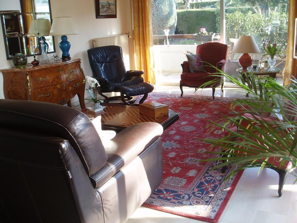 80M2 Dans Parc Classe, Piscine, Calme, 5Mn De Cannes 勒卡内 外观 照片